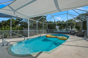 Coastal Modern Pool Home- 1 Mile to the Beach!